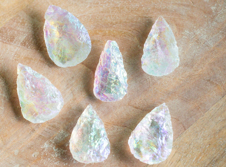 Raw Angel Aura Quartz Necklace - SAME SUN CO