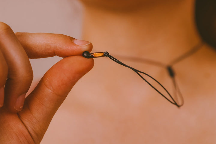 Raw Rose Quartz Necklace - SAME SUN CO