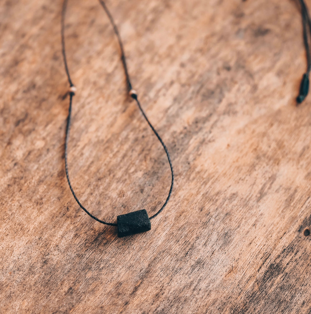 Shadow Black Tourmaline Necklace - SAME SUN CO