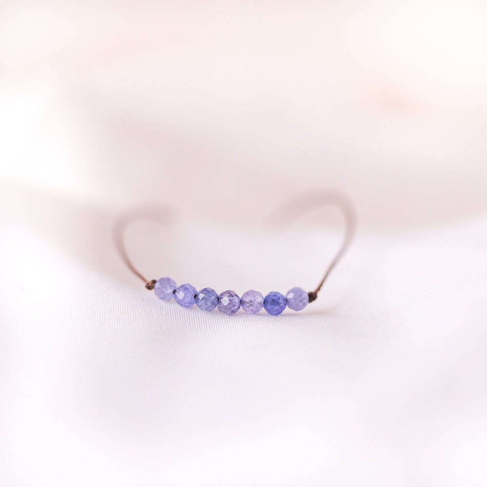 Tanzanite Bar Bracelet - SAME SUN CO