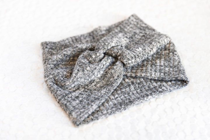 Waffle Knit Twisted Headband - SAME SUN CO
