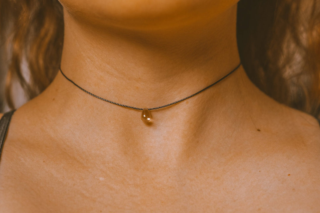 Waterproof Teardrop Choker Necklace - SAME SUN CO