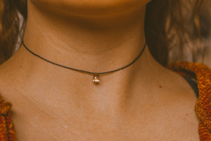 Waterproof Teardrop Choker Necklace - SAME SUN CO